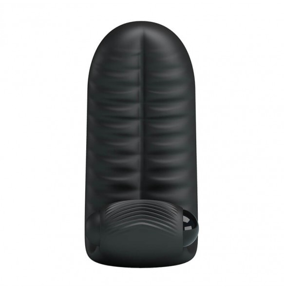 PRETTY LOVE - Abbott Double Finger Vibrator (Black)